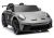 Coche eléctrico Porsche GT3 gris de Lean Cars, diseño moderno y atractivo.