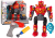 Robot enroscador con luz y sonido rojo