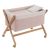 Minicuna Tijera Madera Tender Blush/natural 55x87x74 Cm - Cambrass