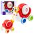 Caracol Interactivo con Tambor Musical Educativo Rojo