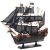 Modelo Coleccionable Barco Veleros Decorativo Black Pearl 49x43cm