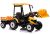 Tractor Eléctrico Infantil Hercules amarillo 24V de Lean cars