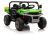 Coche eléctrico infantil 4x4 XMX623 Lean Cars blanco, vista frontal