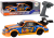 Coche de Control Remoto 1:16 con Ruedas de Goma Naranja