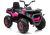 Cuatrimoto eléctrica pintada en rosa XMX607