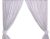 Cortinas para habitación de bebé My Sweet Baby - Corazones colgantes