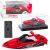 Barco de motor control remoto blanco y rojo 15cm