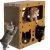 Rascador para Gatos Purlov - Casa de Dos Pisos Eco-Friendly