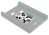 Cambiador Suave Sensillo - Panda Gris - Ideal para Bebés