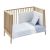 Jgo 2 Pcs.f.nordica Cuna 70 Vichy10 Celeste 110x170x3 Cm - Cambrass