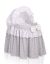 Cuna de Mimbre para Muñecas Laura Gris My Sweet Baby