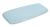 Sábana para Cuna Bamboo Azul Sensillo 90x40 - Suave y Antialérgica