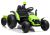Tractor eléctrico HZB-200 con remolque verde