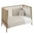 Jgo 2 Pcs.f.nordica Cuna 60 Lino Rosa 100x140x3 Cm - Cambrass