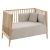 Jgo 2 Pcs.colcha I-v. Cuna 60 Derby Beige 60x120x3 Cm - Cambrass