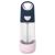 4455 TRITAN BOTTLE WITH STRAW 450ML INDIGO ROSE BB00445
