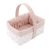 Cesta Canastilla 22.5x29x29 Cm Calma Rosa - Cambrass