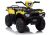 Quad eléctrico JC915 amarillo con diseño atractivo