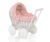Cochecito de Muñecas de Mimbre My Sweet Baby con Ropa de Cama