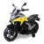 Moto eléctrica infantil Honda NC750X amarilla Toyz con licencia oficial, vista frontal