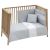 Jgo 2 Pcs.f.nordica Cuna 70 Mini Windsord Gris 110x170x3 Cm - Cambrass
