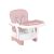 Asiento Elevador Chewy Rosa Kikkaboo para Bebés