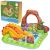 Parque Acuático Infantil con Dinosaurios y Volcán