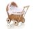 Carrito de Muñecas My Sweet Baby Chiara de Mimbre Natural