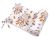 Protector de Cuna Universal My Sweet Baby - Dream Catchers Blanco