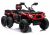 Quad ATV Eléctrico Infantil 4x4 24V Rojo Remolque