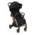 Silla de Paseo Autoplegable Kikkaboo Eden Negro para Bebés
