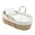 Moisés Une Regent Cambrass palma acolchada crema, vista frontal