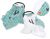 Manta Doble Cara para Silla de Coche Bebé My Sweet Baby - Mint Forest