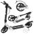 Scooter Plegable Kruzzel Hyperion para Niños y Adultos