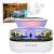 Humidificador de aire con efecto lluvia y luz LED de Lean.