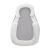 Posicionador antivuelco Kikkaboo Dots Grey para bebés