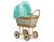 Carrito de Muñecas My Sweet Baby con Ropa Mint - Natural
