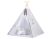 Tienda Tipi My Sweet Baby - Carpa Infantil Chevron Gris