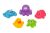 Juguetes de Baño para Bebés Akuku - Set de 5 Animales Divertidos