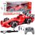 Coche de Carreras RC Efecto Humo Rojo