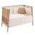 Jgo 2 Pcs.colcha I-v. Cuna 60 Senda Beige 60x120x3 Cm - Cambrass