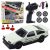 Coche Deportivo RC Blanco con Ruedas Intercambiables