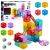 Bloques de Construcción Magnéticos de Lean toys en colores vibrantes