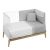 Jgo 2 Pcs.f.nordica Cuna 70 Fresco Gris 110x170x3 Cm - Cambrass