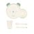 Juego de vajilla Kikkaboo Bear with me Menta para bebé