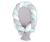 Braided Baby Nest 2 In 1 - White-gray-mint