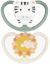 Chupetes Nuk de Silicona - 18-36 meses - 2 unidades