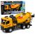 Camión mezclador de cemento con luces y sonidos de Lean toys
