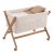 Minicuna Tijera Madera Senda Beige/natural 55x87x74 Cm - Cambrass