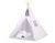 Tipi Infantil My Sweet Baby con Alfombra y Plumas Decorativas
